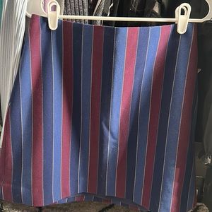 Express striped skirt